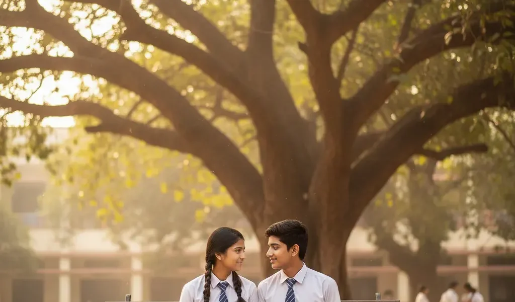 School Love Story in Hindi